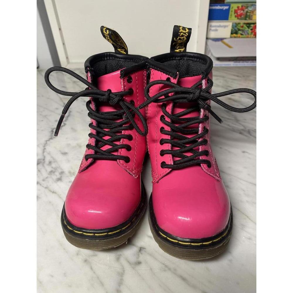 Dr. Marten’s toddler girl hot pink combat boots size 7